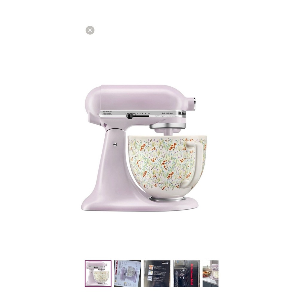 KitchenAid Artisan Series 5Qt Tilt-Head Stand Mixer, KSM156CXWF NEW